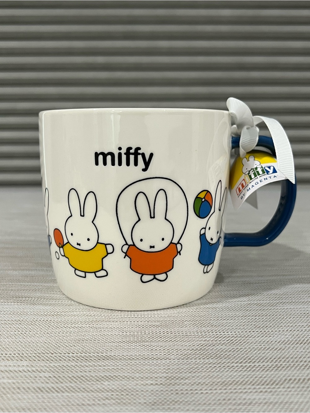 Miffy by Magenta Ceramic Mug with Mifffy inside